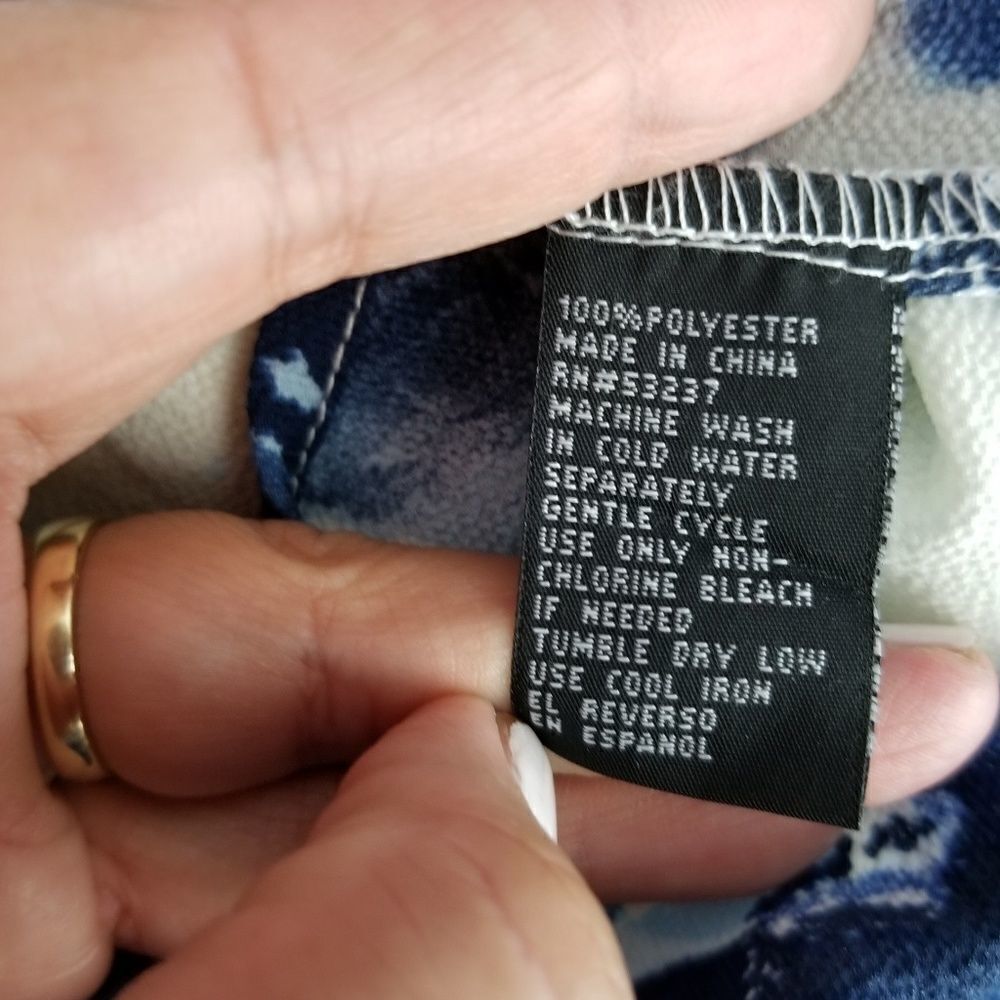 Unique Spectrum Plussize Boho Peasant Blouse - image 6